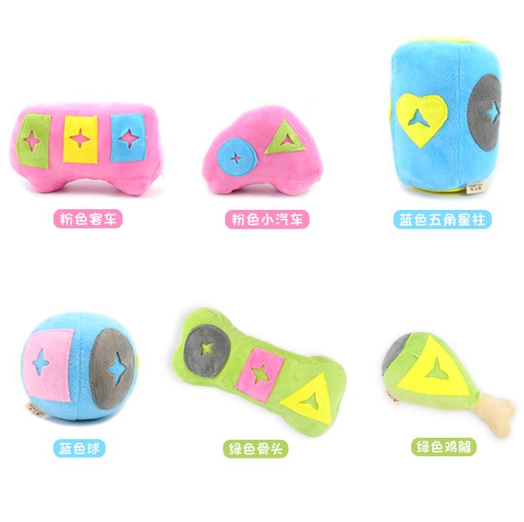 Pet leakage toys South Korean educational dog toys smell food plush sound toy manufacturers wholesale Specification drawing