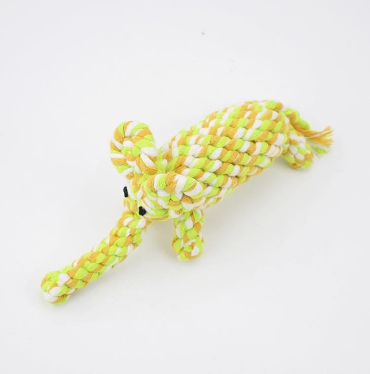 Pet toy animal series environmental protection teething toy pet cotton rope toy cat dog toy chew toy Specification drawing