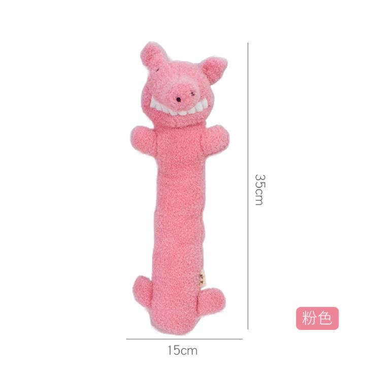 Manufacturers direct sales pet toys lamb wool animal doll long body dog toy grinding teeth cleaning teeth plush dog toy undefined