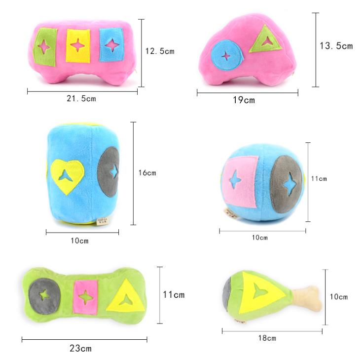 Pet leakage toys South Korean educational dog toys smell food plush sound toy manufacturers wholesale Application Scenario