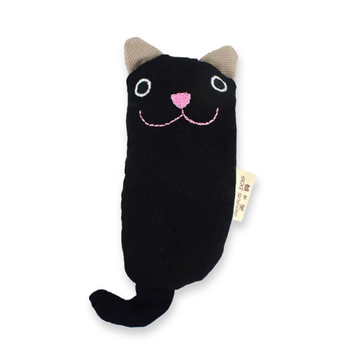 Manufacturers wholesale export pet cat toys pure cotton cloth grinding teeth wear-resistant cute containing catnip catgrass undefined