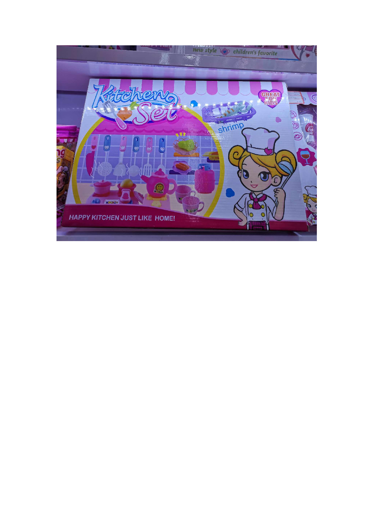Simulated Kitchen Role-Playing Baby Toys, Boys And Girls Cooking And Preparing Meals, Children's Role-Playing Sets details Picture