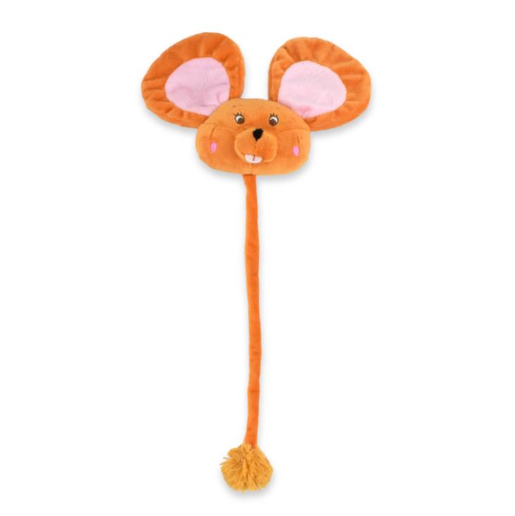 New hot pet cat toys including catnip cartoon mouse rabbit tease cat long rope toy manufacturers wholesale undefined