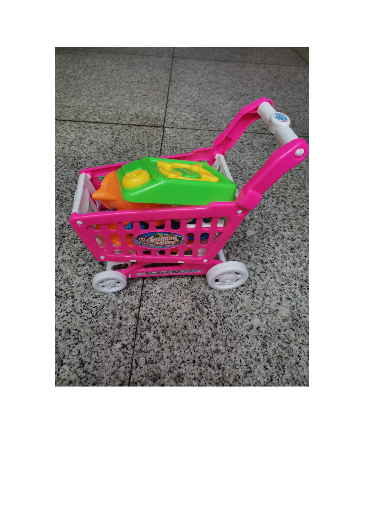 Children's Diy Strollers, Fruits, Desserts, Tableware, Role-Playing Toys, Educational Toys For Boys And Girls details Picture