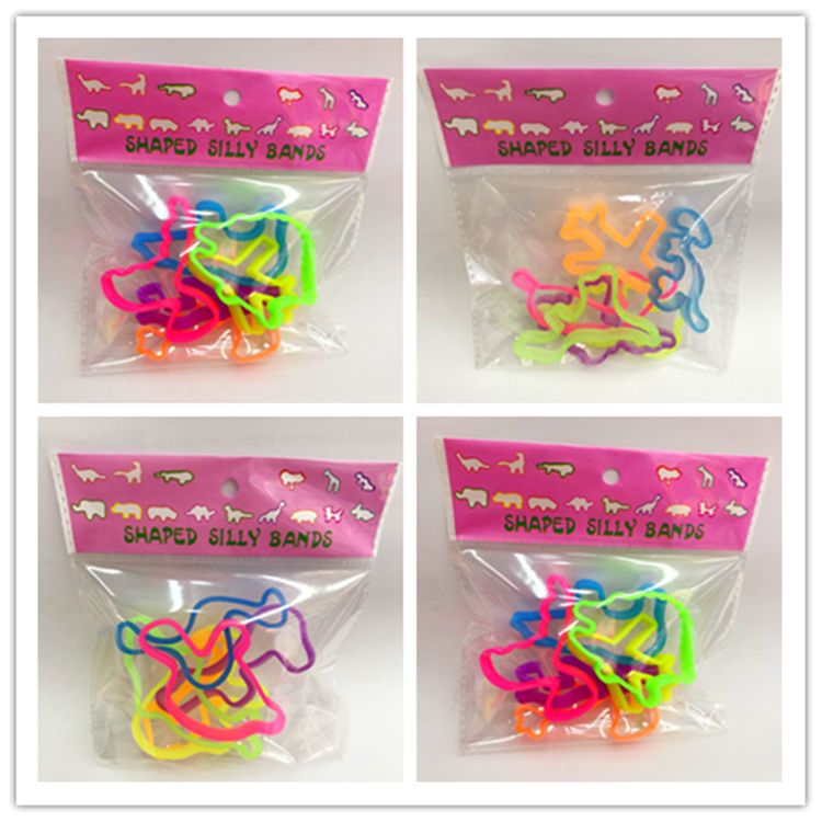 动物皮筋加宽站立皮筋橡皮筋动物圈皮筋图