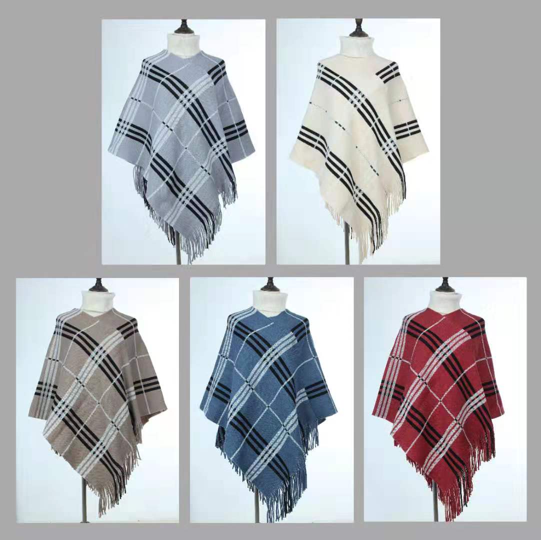 The new big trellis shawl full figure