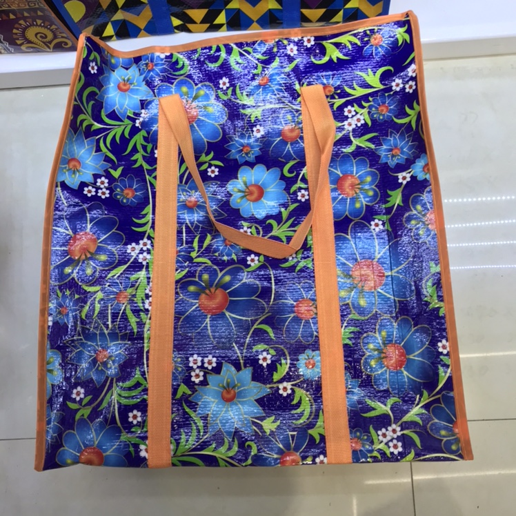 PP编织袋蓝彩印花