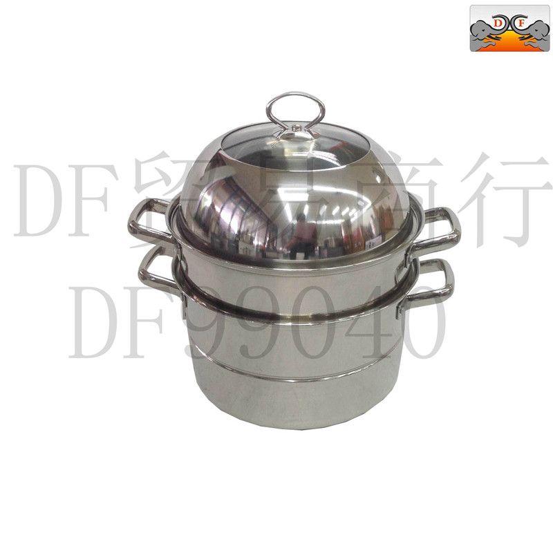 DF99040 double bottom steam taste three-layer boiler square ear three-layer boiler double bottom DF TRADING HOUSE