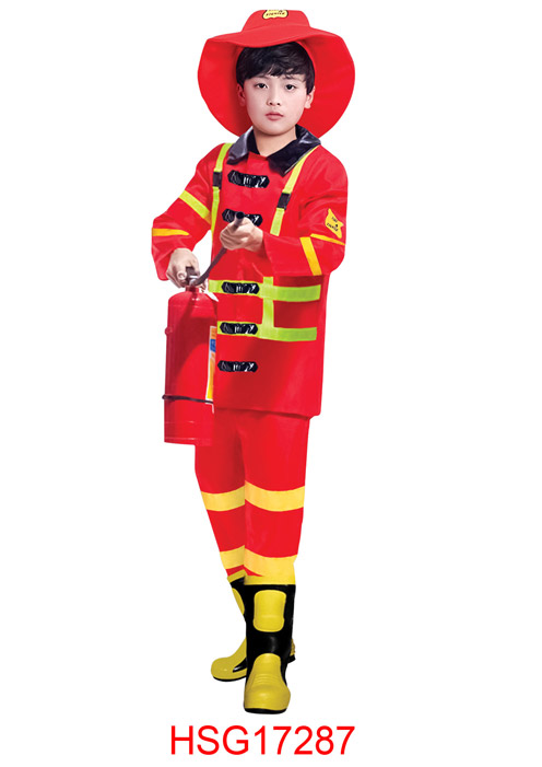 男消防员 衣服   狂欢节表演衣服详情图1