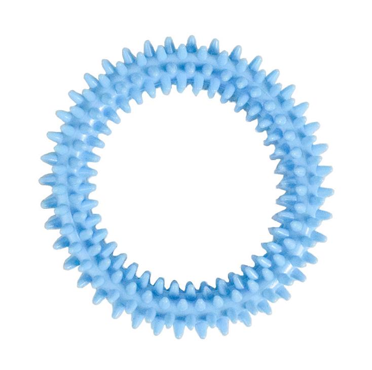 Manufacturers direct sales pet toys TPR molar ring toy Macaron TPR ring dog toy Item Picture