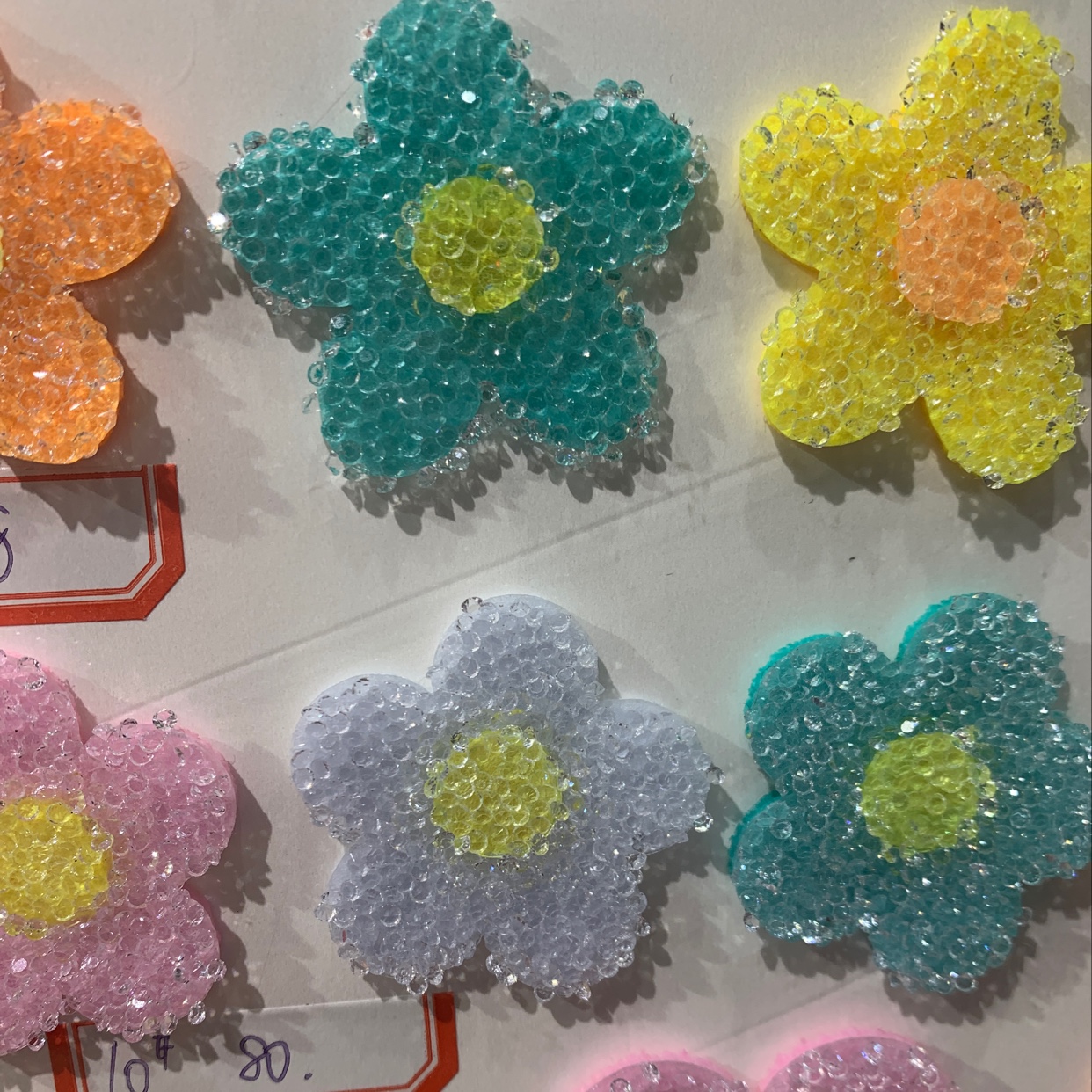 Candy-colored flowers details Picture