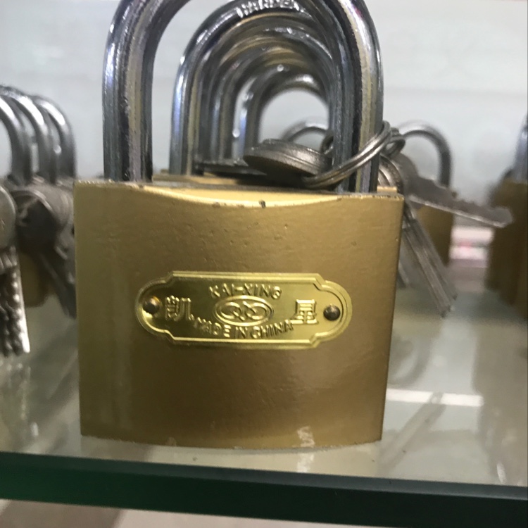 仿铜挂锁