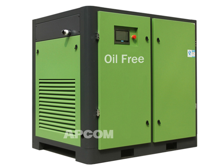 132kw oil-free screw air compressor, oil-free variable frequency screw air compressor, oil-free permanent magnet variable frequency screw air compressor detail image 3