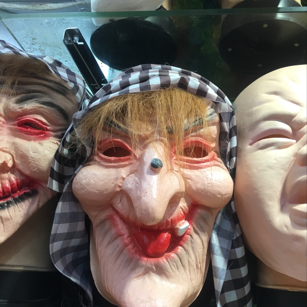 Lattice witch Mask Halloween manufacturers thumbnail