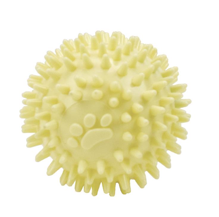 Pet toy manufacturers direct Macaron TPR chew ball dog toy thorn ball interactive teething dog toy undefined