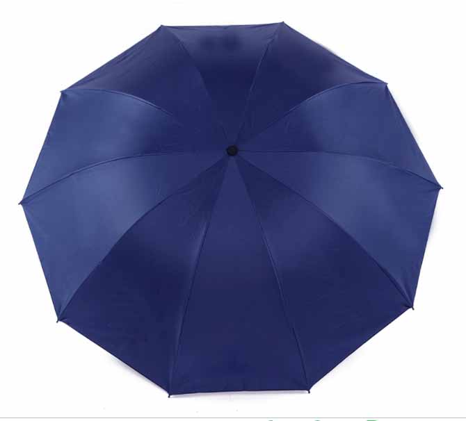 Yiwu Good goods Folding advertising umbrellas, gift customization umbrellas, black rubber business umbrellas, large umbrellas Specification image