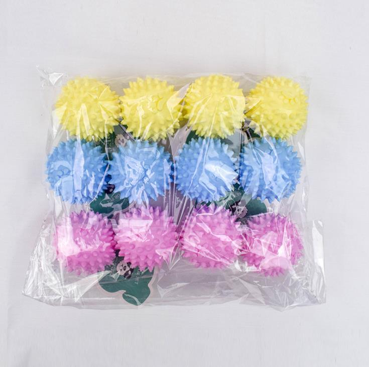 Pet toy macaron TPR gnawing ball dog toy thorn ball interactive teething dog toy manufacturers wholesale Specification drawing