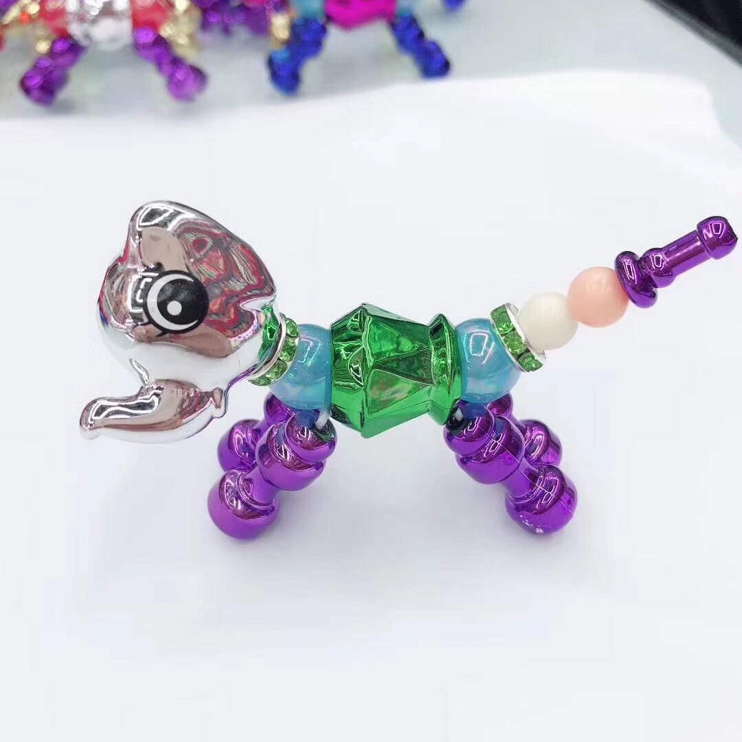 Parent-child participation in beading