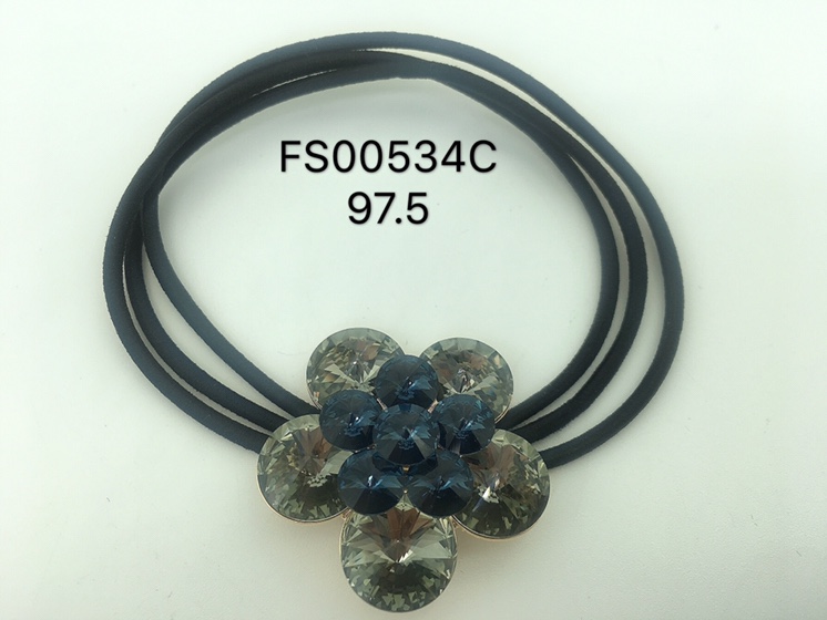 Swarovski crystal rubber band thumbnail