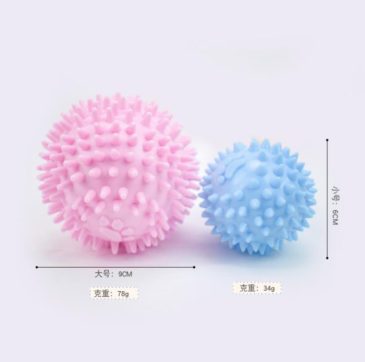 Pet toy macaron TPR gnawing ball dog toy thorn ball interactive teething dog toy manufacturers wholesale Application Scenario