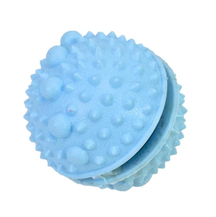 Manufacturers direct sales of pet toys Macaron TPR bite resistant spherical with thorns leakage ball dog teeth leakage ball undefined