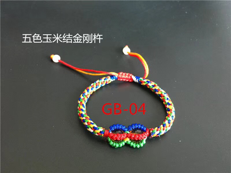 手工手链璀璨饰品 弹簧手链设计 精致手链装饰 水晶手串独特款式 时尚潮流配饰五色玉米手链手链