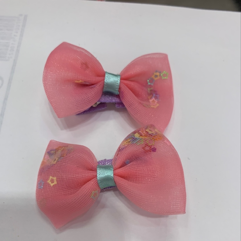 [Product name] All over the star knot children's tiara bow hair ornament Flower Girl