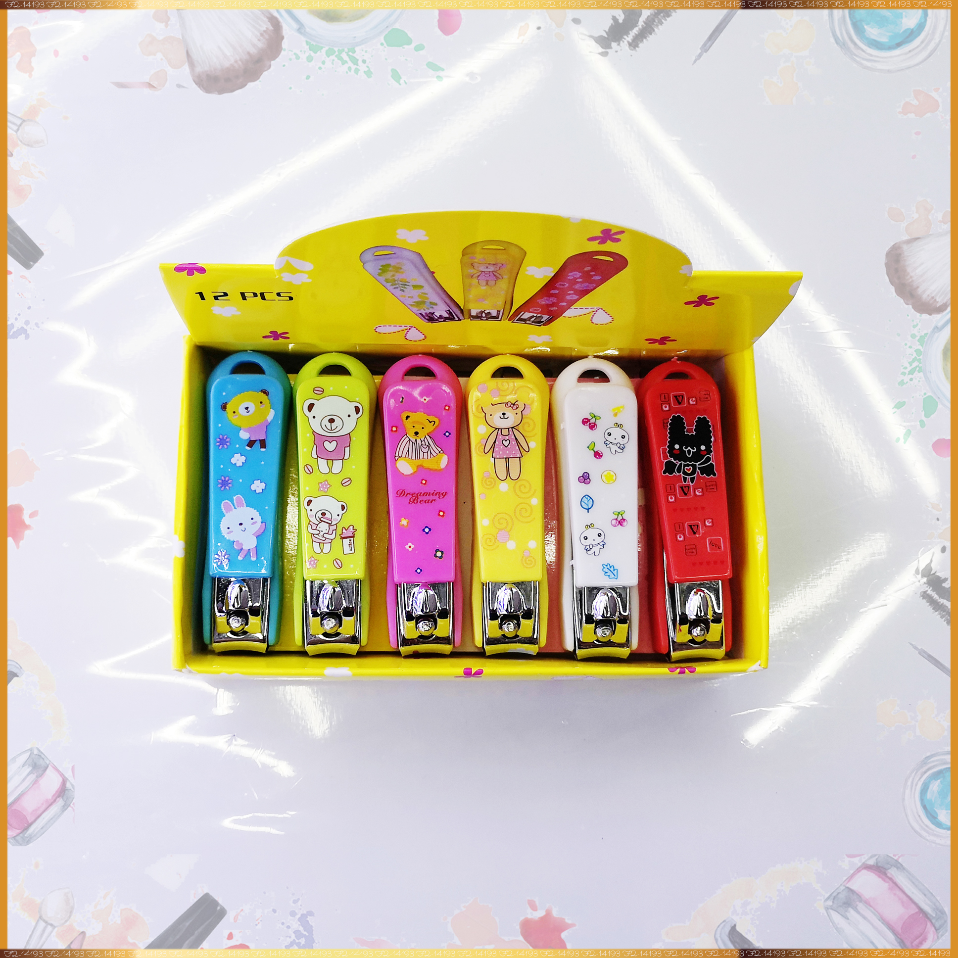 14193N 儿童指甲钳 卡通塑壳指甲刀 安全剪 可爱礼品 印刷制品详情图1