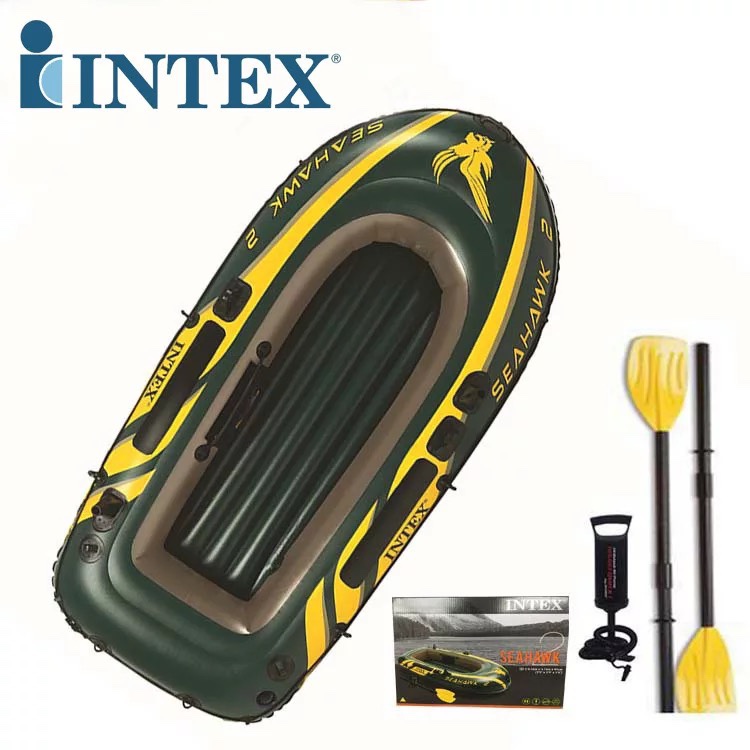 Intex seahawk barco para dos personas bote inflable kayak bote wholesale details Picture