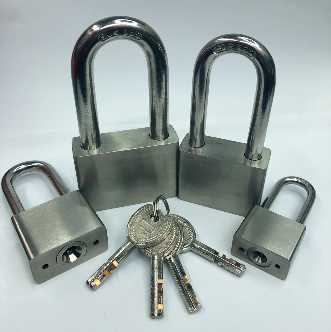 Copper lock luggage bag padlock mailbox box lock small lock can be opened thumbnail