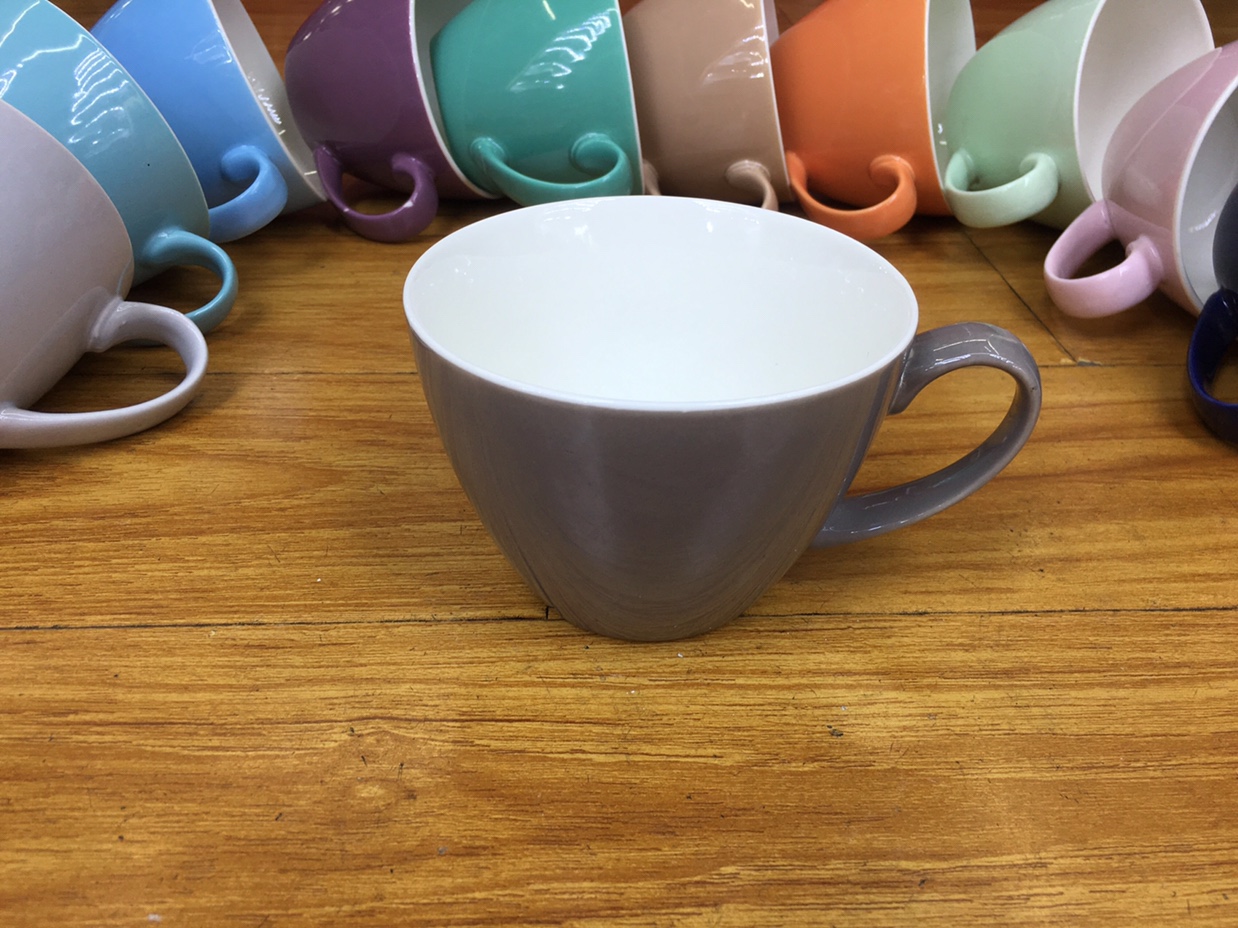 陶瓷杯，咖啡杯，马克杯，多色水杯