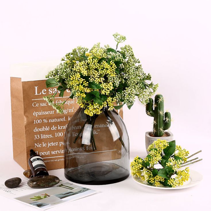 Yiwu's high-quality grape orchard background, hand-arranged flowers, living room decoration, simulated gardening, simulated plastic fruits, plastic green plants, simulated green plants, home decoration, outdoor decoration projects details Picture