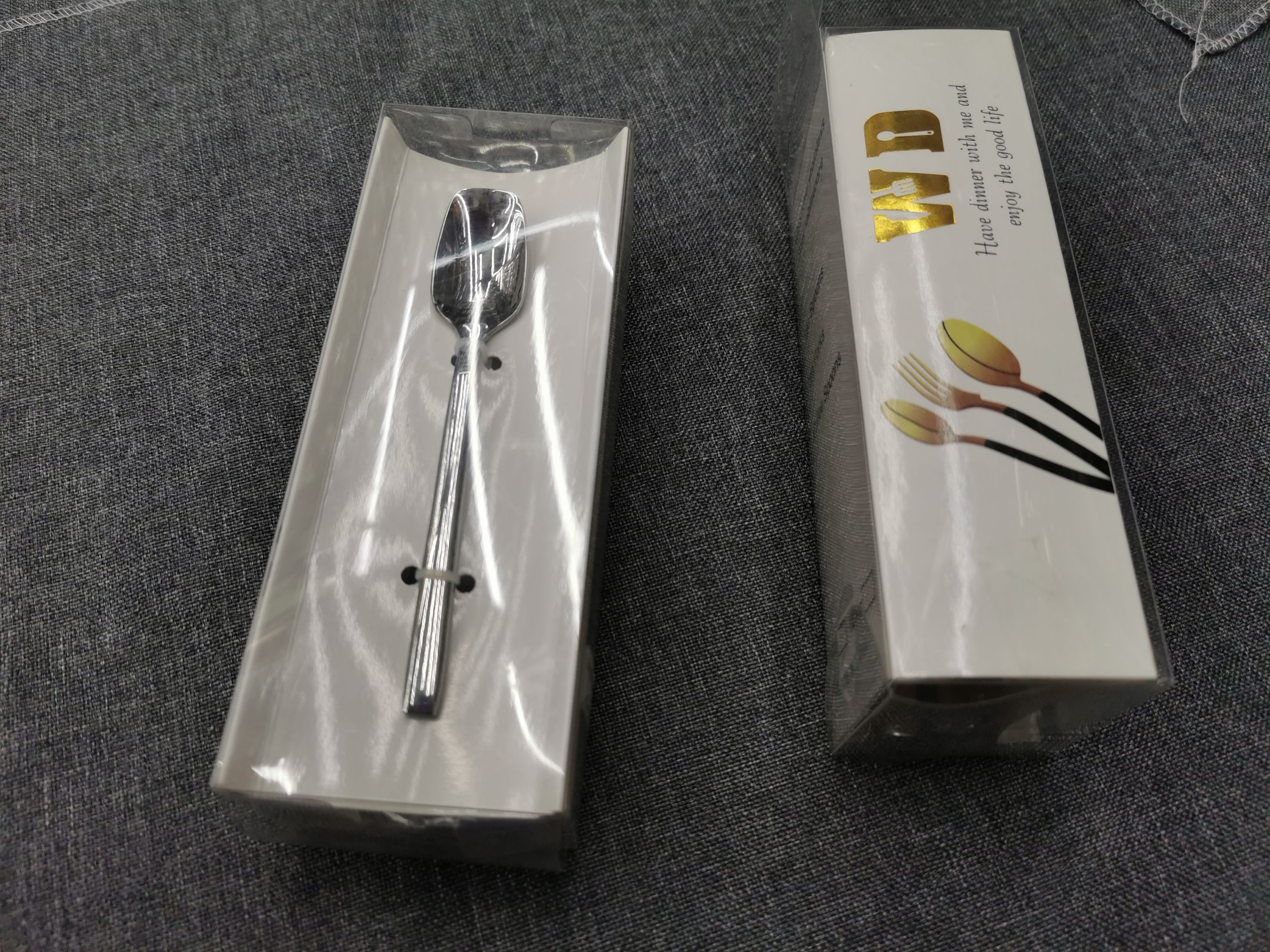 12pcsPVC box fruit fork thumbnail