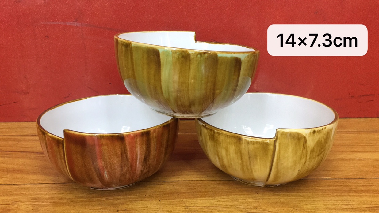 陶瓷碗，汤碗，沙拉碗，5.5寸碗