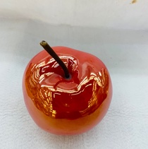 Ceramic apple furnishing, home furnishing