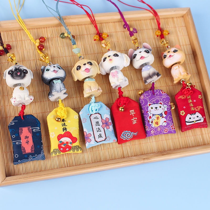 Guardian Dog sachet pendant