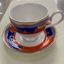 欧式风咖啡杯¥65，红茶杯碟¥85，（6杯6碟）