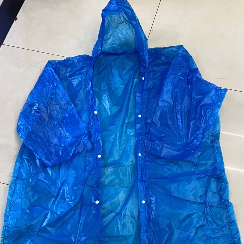 一次性雨衣前开扣