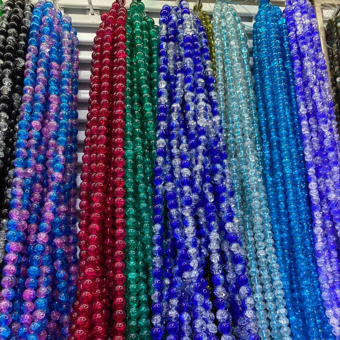 Glass beads details Picture