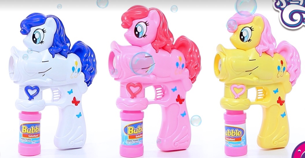 Web celebrity hot style baby pony electric bubble gun toy summer electric children bubble blowing girl machine children web celebrity pony electric bubble machine unicorn douyin the same fully automatic bubble blowing machine gun treasure toy
