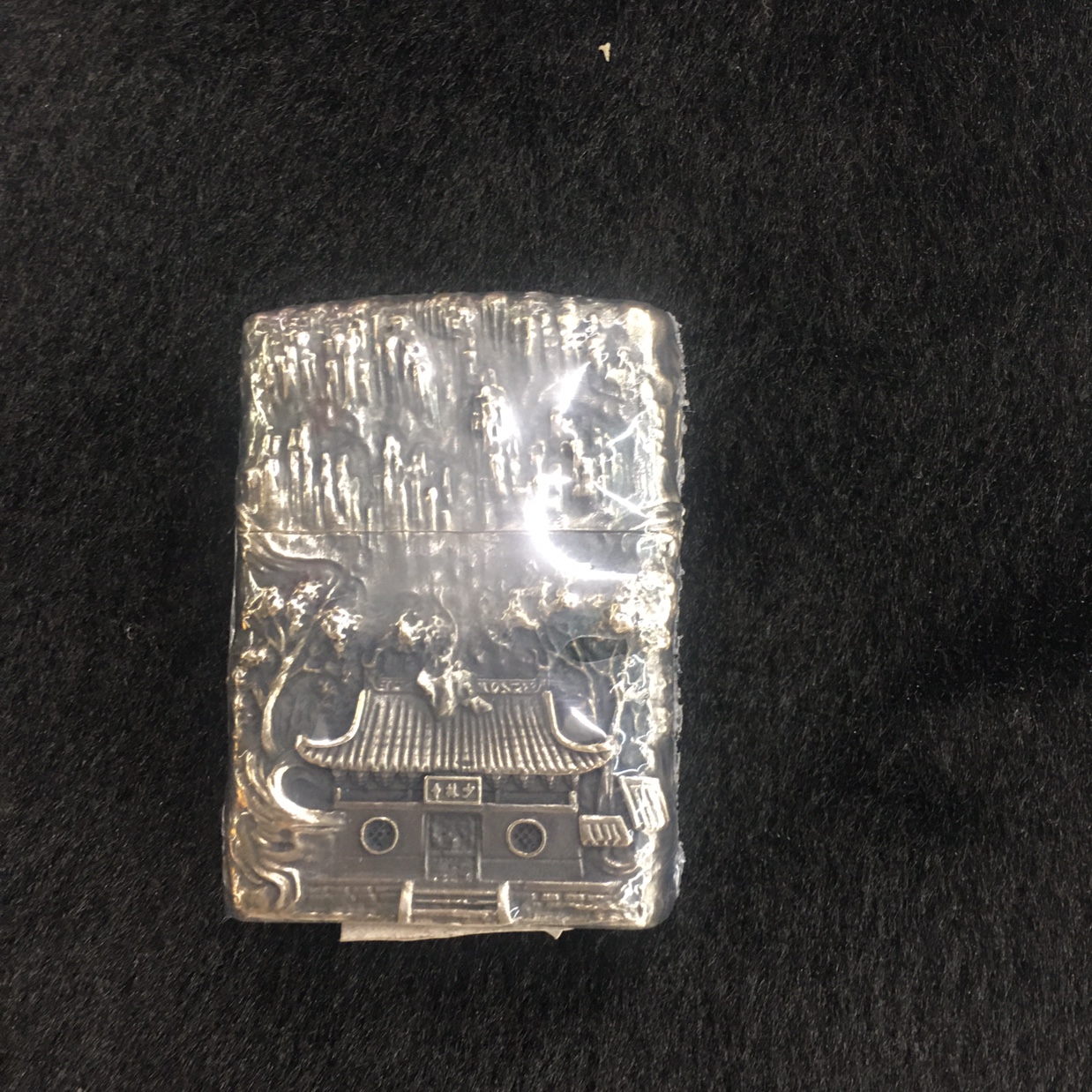 纯银打火机防风奢侈高档男士礼品产品图