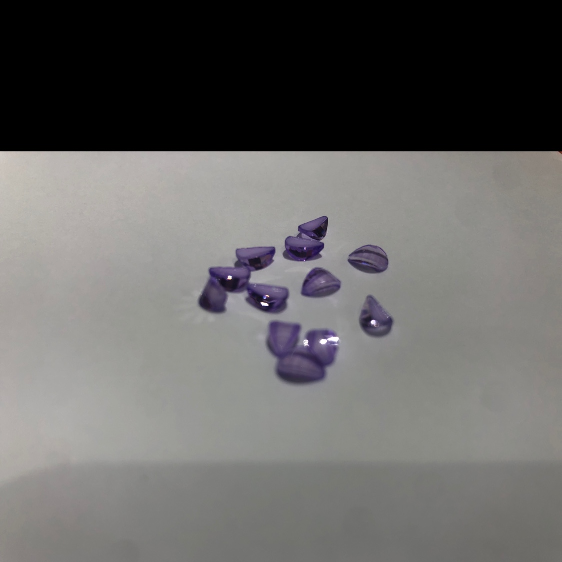 Resin Glazed Flower Accessories Online Celebrity Specification drawing