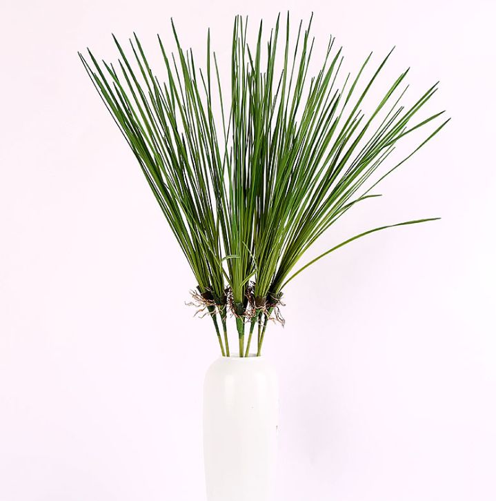 Yiwu's new 24-piece long-branch and leaf artificial green plants for site decoration and artificial plant gardening details Picture