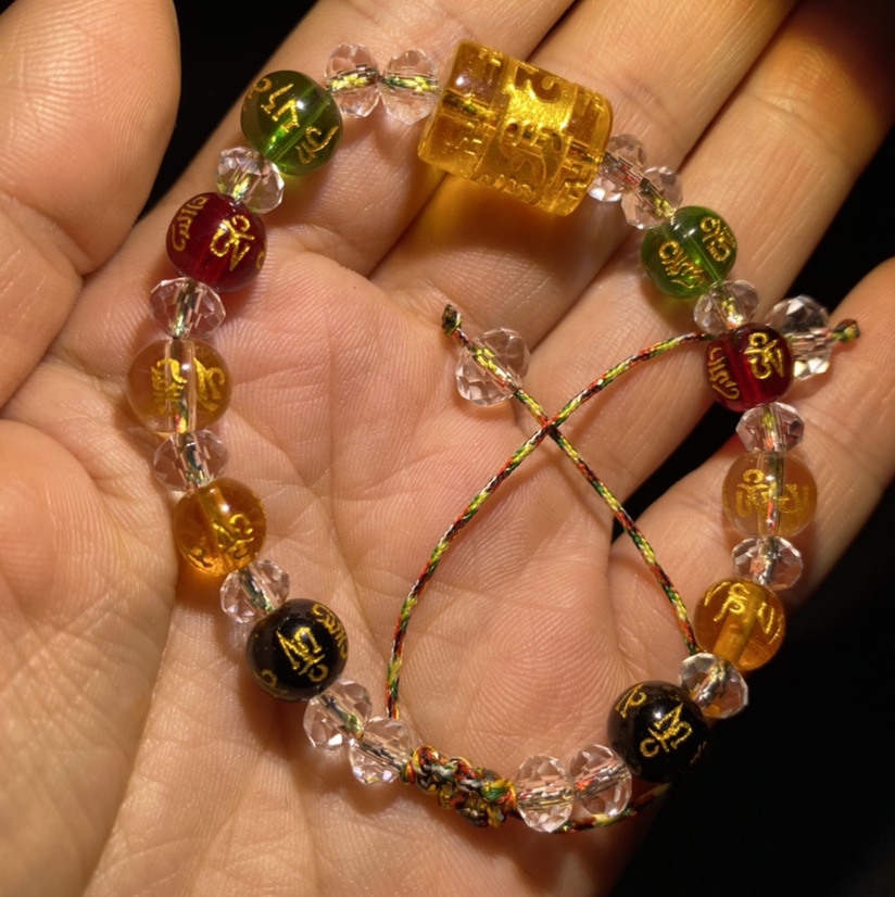 手链/水晶/饰品/水晶手串/不锈钢手链产品图