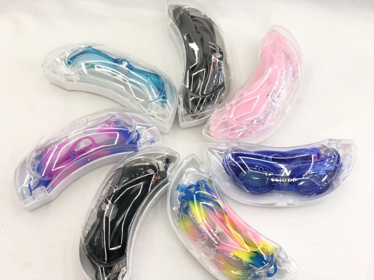 Feiduo Yiwu Factory Direct sales of adult anti-fog best-selling adult swimming goggles detail image 1