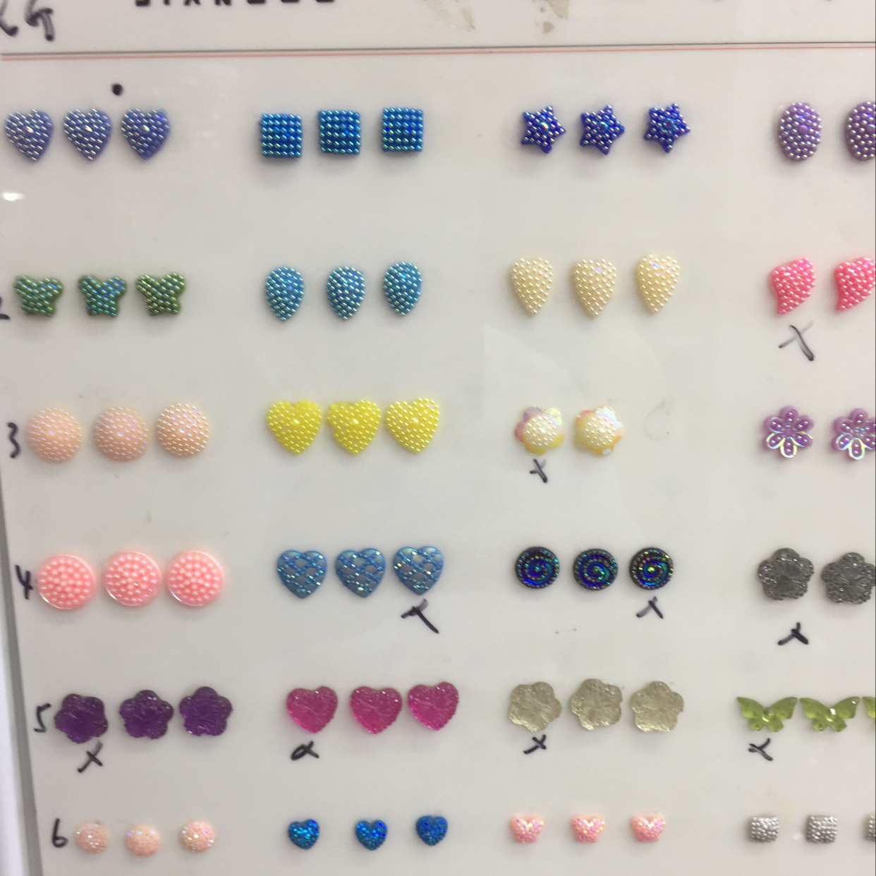 Resin drill resin accessories Mobile phone refrigerator patches, Fuwode A111