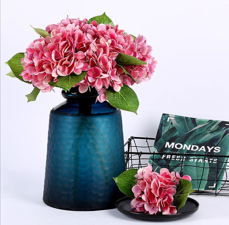Yiwu high-quality simulation hydrangea 3D printed simulation flower, wedding hydrangea, home decoration, photography props details Picture