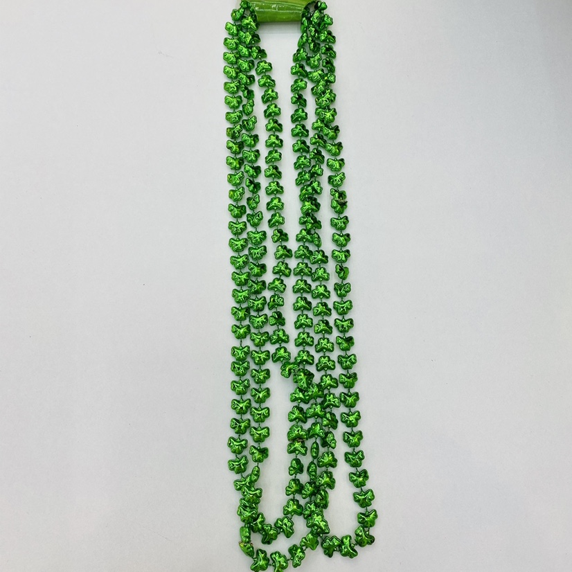 爱尔兰节12mm肥三叶草项链产品图