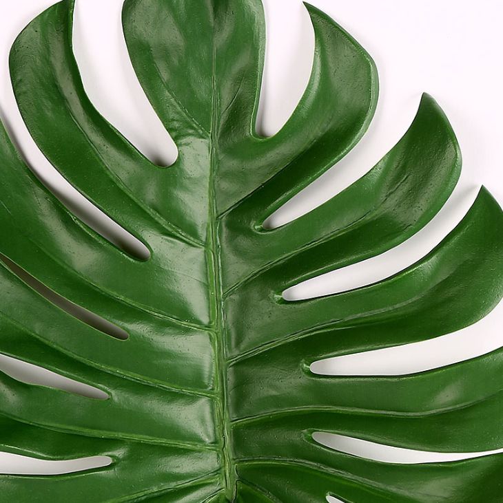Yiwu quality products: Large, medium and small turtle-back leaf films, turtle-back leaf green plants for decoration, wedding photography and artificial plants Specification image