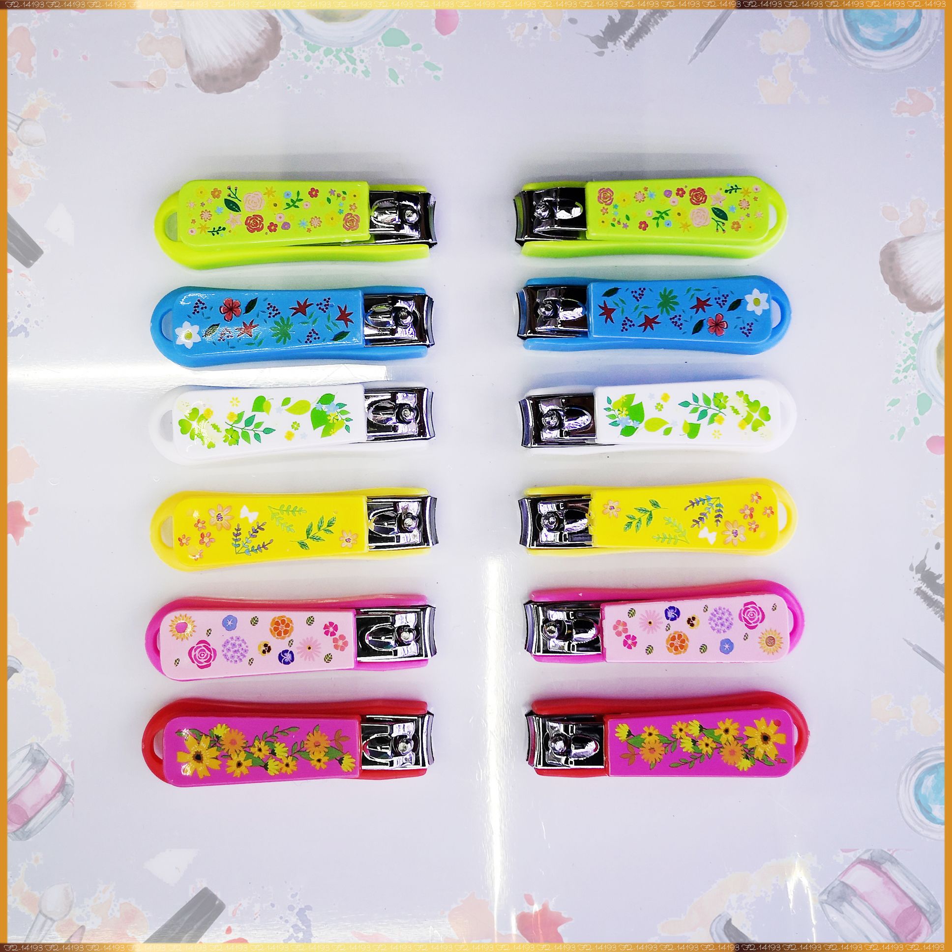 14193N 儿童指甲钳 卡通塑壳指甲刀 安全剪 可爱礼品 印刷制品细节图